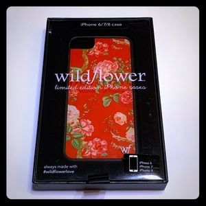 Wildflower Red Floral iPhone 6/7/8 Case